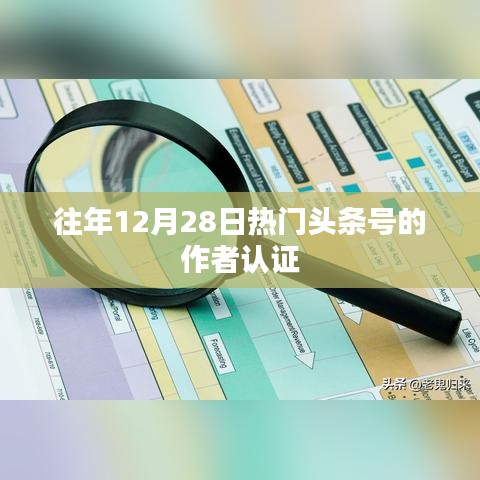 往年12月28日热门头条号的作者认证概览