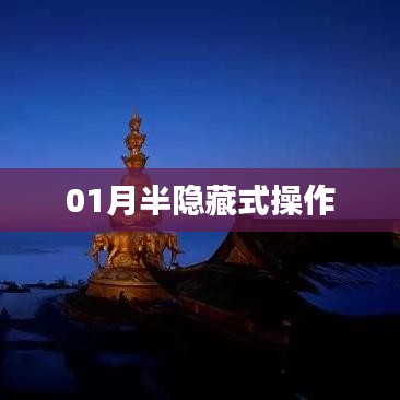 揭秘隐藏式操作，一月半的秘密