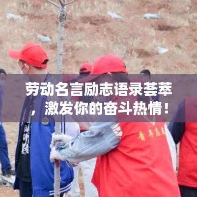 劳动名言励志语录荟萃，激发你的奋斗热情！