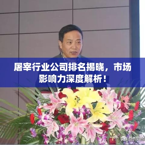 屠宰行业公司排名揭晓，市场影响力深度解析！