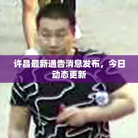 许昌最新通告消息发布，今日动态更新