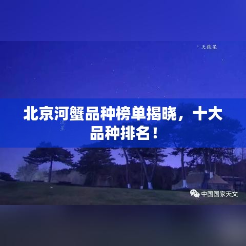 北京河蟹品种榜单揭晓，十大品种排名！