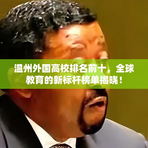 温州外国高校排名前十，全球教育的新标杆榜单揭晓！