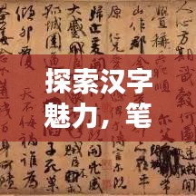探索汉字魅力，笔顺与百度共鉴
