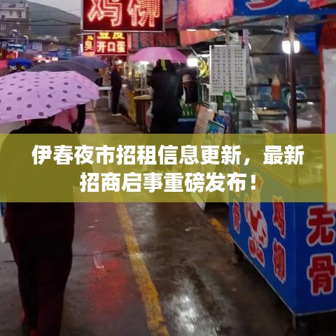 伊春夜市招租信息更新，最新招商启事重磅发布！