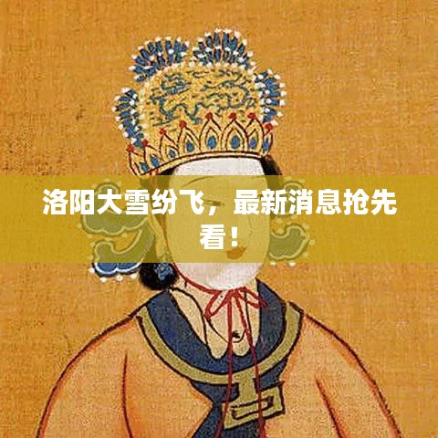 洛阳大雪纷飞，最新消息抢先看！
