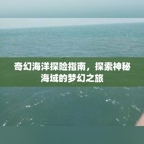 奇幻海洋探险指南，探索神秘海域的梦幻之旅