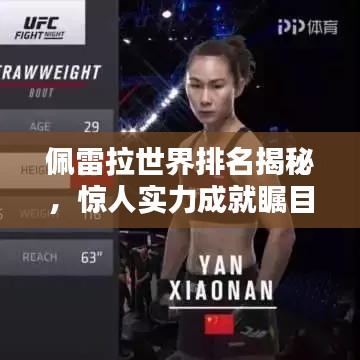 佩雷拉世界排名揭秘，惊人实力成就瞩目地位！