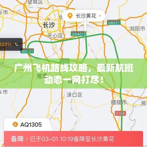 广州飞机路线攻略，最新航班动态一网打尽！