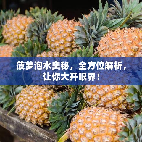 菠萝泡水奥秘，全方位解析，让你大开眼界！