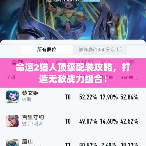 命运2猎人顶级配装攻略，打造无敌战力组合！