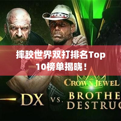 摔跤世界双打排名Top10榜单揭晓！
