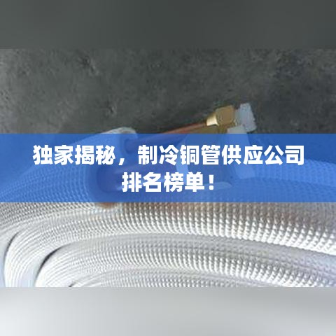 独家揭秘，制冷铜管供应公司排名榜单！