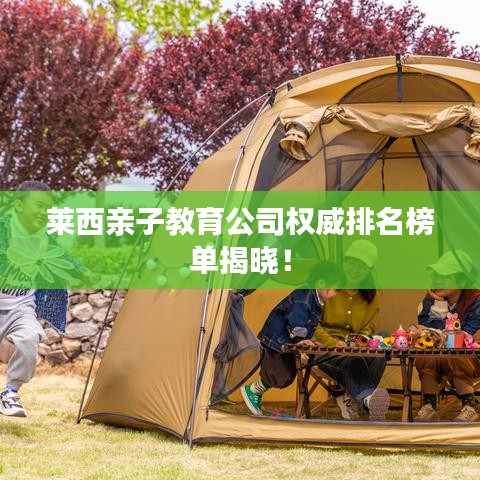 莱西亲子教育公司权威排名榜单揭晓！