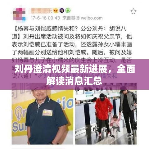 刘丹澄清视频最新进展，全面解读消息汇总